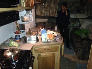 MB making Walmart dinner