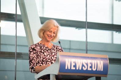 Christie Hefner hosted the Hugh Hefner Foundation First Amendment Awards and reception at the Newseum. Tuesday May 20th, 2014. Photo by Ben Droz.
