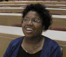 Tomara, 11th gr, "Women should have the same rights as men.  Through the Girl Scouts, I'm a role model for younger girls, showing them that it's alright to be who you are."