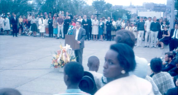 Bill Eckhardt, father of Chris, wears black armband at Des Moines memorial service for 4 girls killed in Birmingham, AL