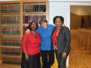 It takes great teachers to encourage students to make the Constitution real.  Here are a couple who do- at Brooklyn School for Legal Studies..... Thanks to Carla Heckstall & Marjorie Preacely!