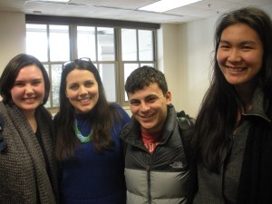 American Univ undergrads studying public policy... and the First Amendment!