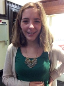 Ninth grader, Mary Leslie circulated a petition "for lions in Africa"