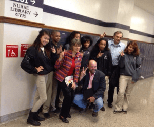 Harding students gave a warm welcome when the TT visited in 2013- see you soon!