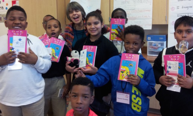 Good times with Langley Elementary students, Washington DC. 