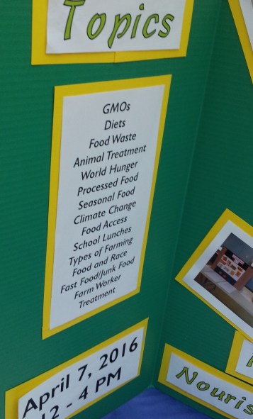 Student speak up for "food justice" issues at "Rooting DC"