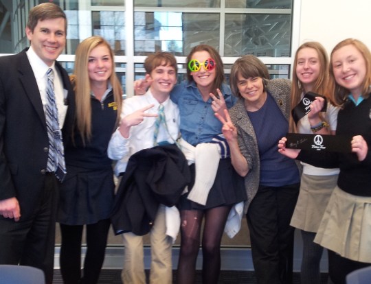 Historic Gilmour Academy in Ohio has a strong emphasis on social justice, and so do its students and teacher, Matt Findley.